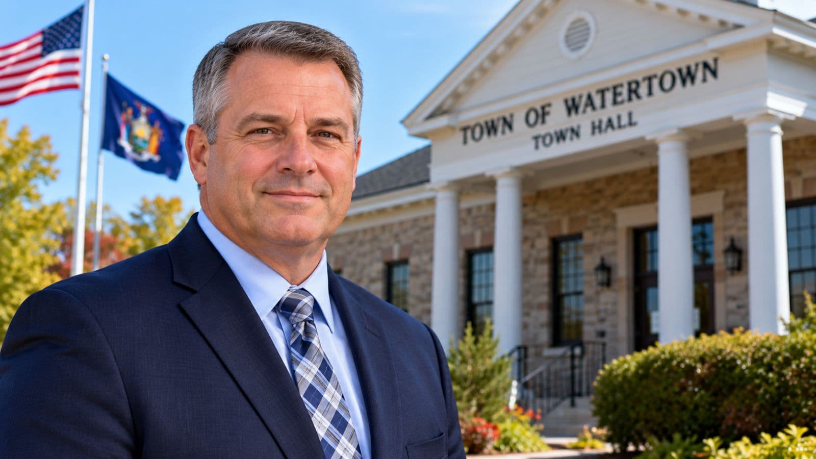 Submitted photo for: James W. Wright to seek full term as Watertown town supervisor
