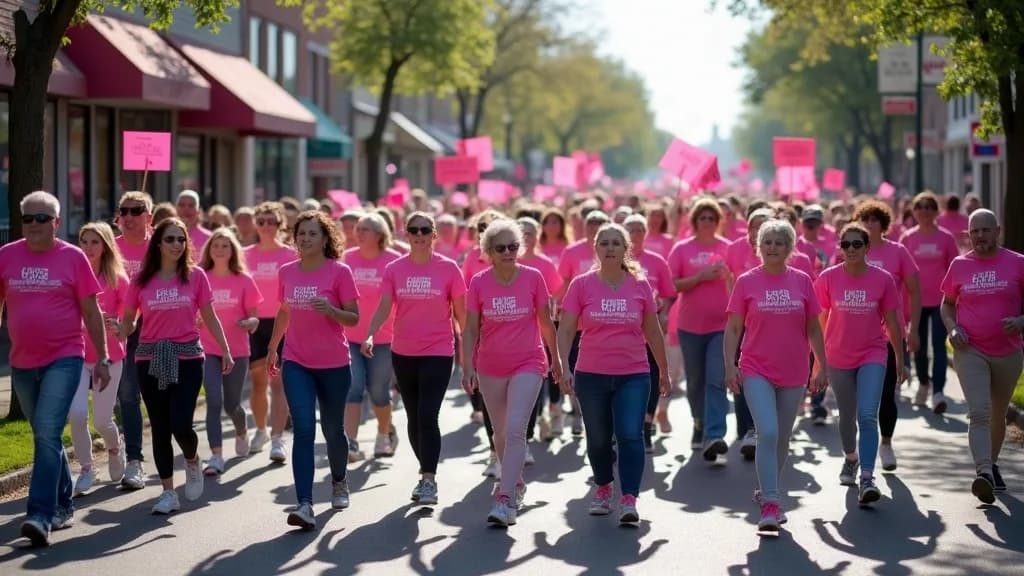 Editorial illustration for: Gouverneur cancer walk raises $95,000 Saturday