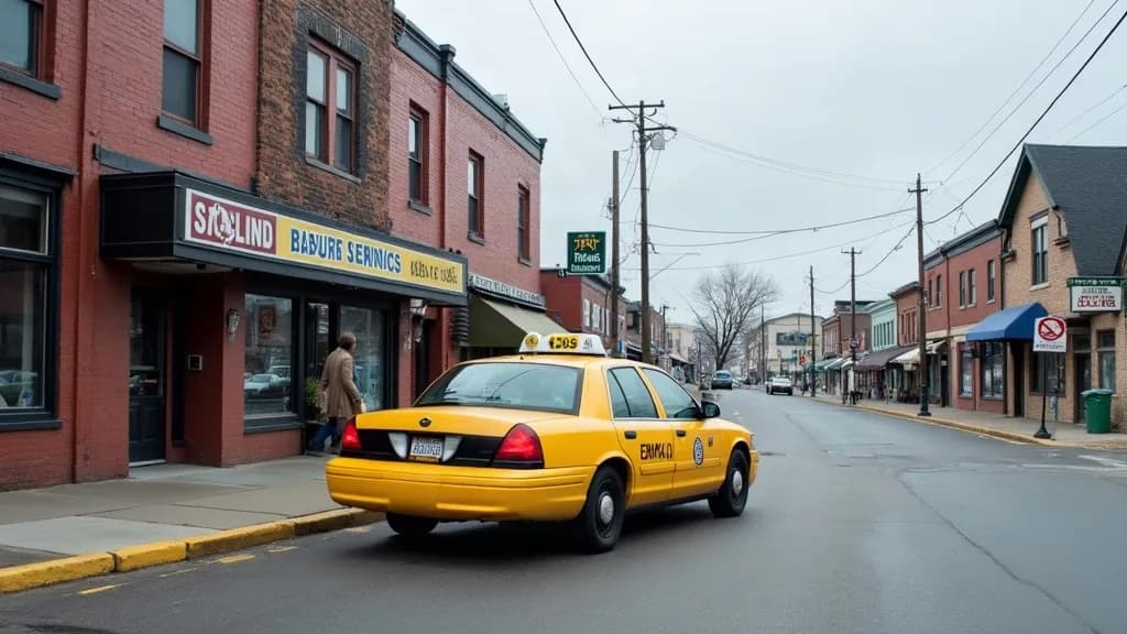 Editorial illustration for: North Country Taxi ends service in Massena