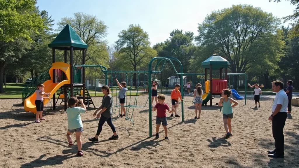 Editorial illustration for: Ogdensburg awarded nearly $800,000 for playground, sports court