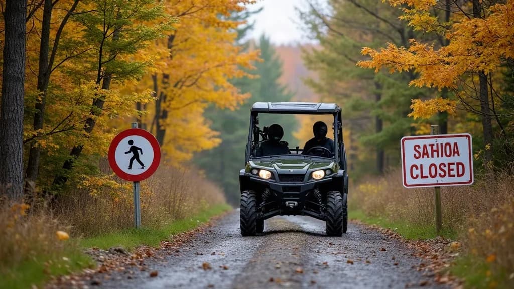 Editorial illustration for: St. Lawrence County multiuse trails to close to ATVs, UTVs Sept. 15