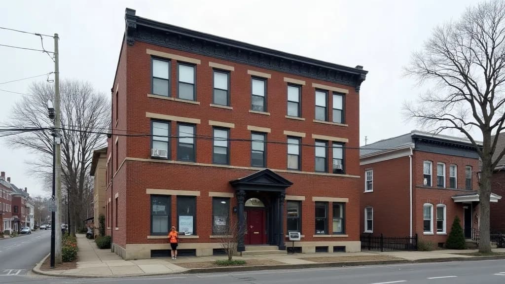 Editorial illustration for: Watertown apartment building at 661 Factory Street sold for $290,000
