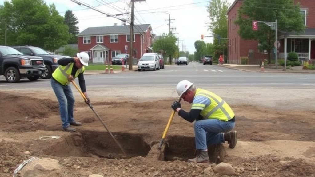 Editorial illustration for: Watertown council weighs four fixes for Pawling Street water main